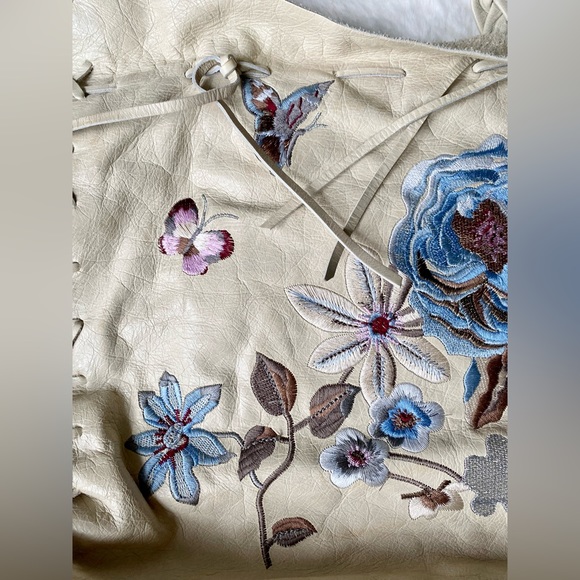 Rare Vintage Roberta Gandolfi Italian Leather designer handbag - Picture 6 of 16